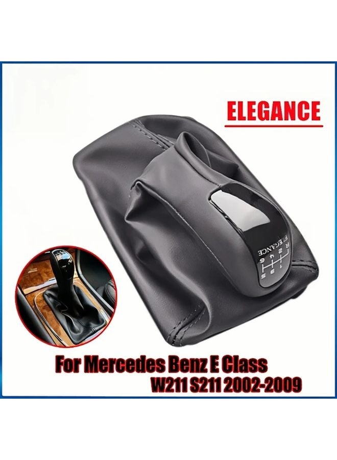 Avantgarde A Black 6 Speed Shift Knob For Mercedes E Class W211 S211 2002 2009 - Image 5